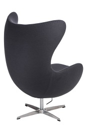 Fotel Jajo 66x78x106 Grafitowy Kaszmir Premium 26