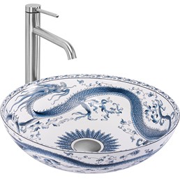 Umywalka Nablatowa KIOTO Wielokolorowy