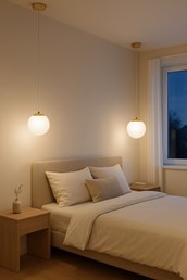 Lampa Wisząca LUMIA K-5401 Złoty/Bursztynowy