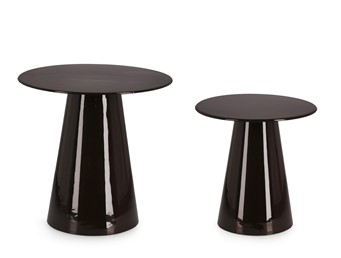 Zestaw Stolików Kawowych SALEMA Czarny