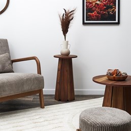 Stolik Boczny WILL Fi30cm Orzech