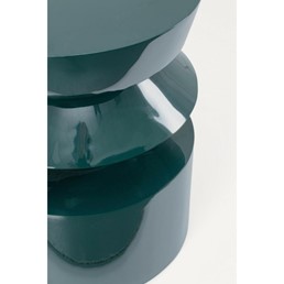Stolik Kawowy OTILIA CONTOUR Fi39,5cm Zielony