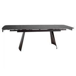 Stół Rozkładany BACARDI (160-240)x90 Czarny Mat