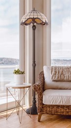 Lampa Podłogowa WITRAŻ K-F161122 Wielokolorowy