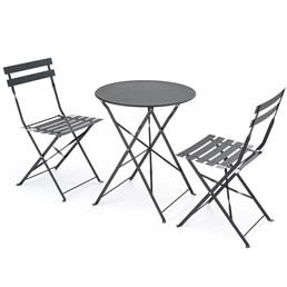 Zestaw Ogrodowy LIVORNO Czarny