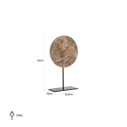 Zegar Stołowy BRETT Brązowy