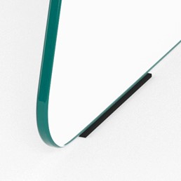 Stolik SAMOS fi80 Transparentny