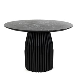 Stół Jadalniany LEVANTE Fi120cm Czarny