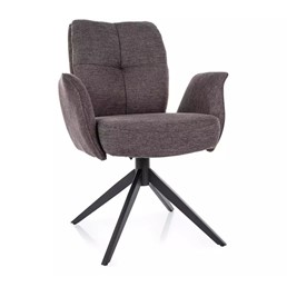 Krzesło WING Brego Cappuccino/Czarny Mat