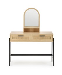 Toaletka CARMEN Czarny/Naturalny