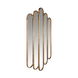 Lustro Ścienne CHELSEY Złoty