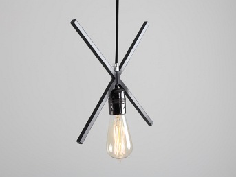 Lampa Wisząca Xlamp 25x25 Czarny