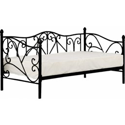 Łóżko SUMATRA 90x200 Czarny