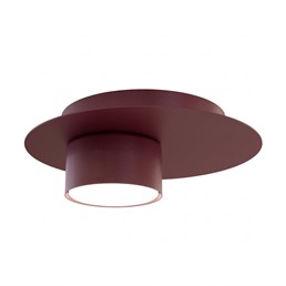 Lampa Sufitowa BOLX 1 Burgundowy