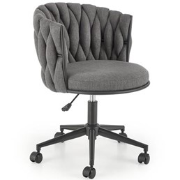 Fotel Obrotowy TALON Czarny/Popielaty