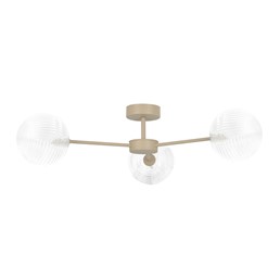 Lampa Sufitowa CASOLI K-5710 Transparentny/Beż