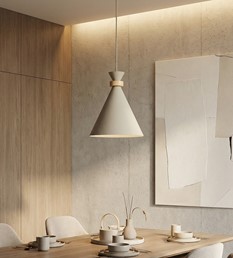 Lampa Wisząca ZERO 1 Beżowy