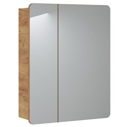 Szafka z Lustrem ARUBA WHITE 841 16x60x75 Biały