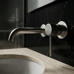 Bateria Podtynkowa LUNGO Nikiel Szczotkowany + Box