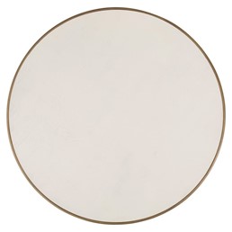 Zestaw Stolików WHITEBONE BRASS Biały