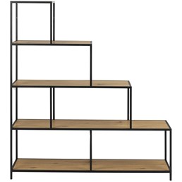 Regał Schodkowy SEAFORD Naturalny