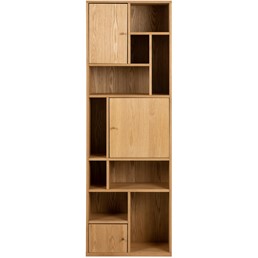 Regał RANGOON Wąski Dąb