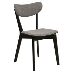 Krzesło ROXBY Szary/Czarny