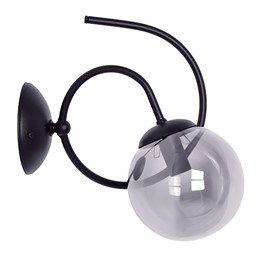 Kinkiet RUBI K-5118 Czarny/Grafitowy