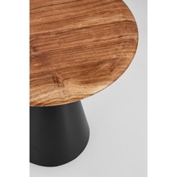 Stolik Kawowy AZARA fi45 Czarny