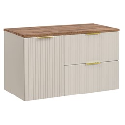 Zestaw Meblowy ADEL 100cm Dąb Wotan/Kaszmirowy Mat