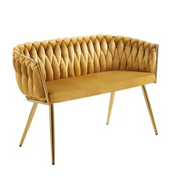 Sofa SF2-FX Curry/Złoty