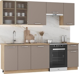 Kuchnia Zestaw ALICANTE 240 Dąb Cremona/Beżowy