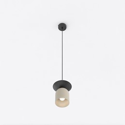 Lampa Wisząca EGO 1 Beżowy/Czarny
