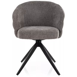 Krzesło ORES Szary/Czarny Mat