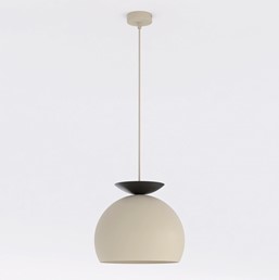 Lampa Wisząca GEO 1 Beżowy/Czarny