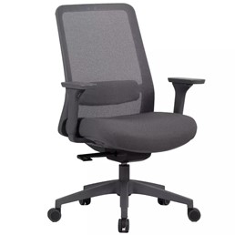 Fotel Obrotowy Q-718 Szary