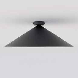 Lampa Sufitowa MONO 1L Czarny/Opal