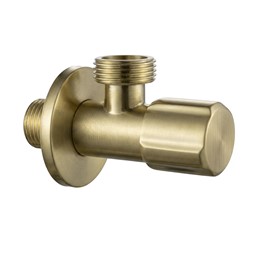 Zawór Kątowy 02 1/2" x 3/4" Złoty Szczotkowany