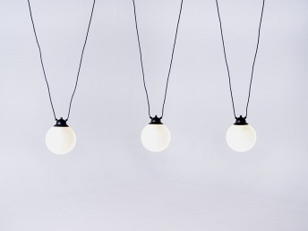 Lampa Wisząca GLASS 3 Czarny