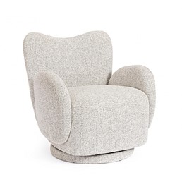 Fotel Obrotowy HARPER Szary