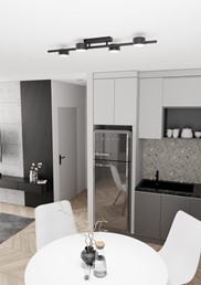 Lampa Sufitowa BET 4 Czarny