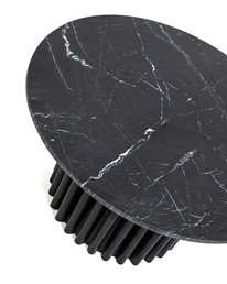 Stolik Kawowy LEVANTE Fi75cm Czarny