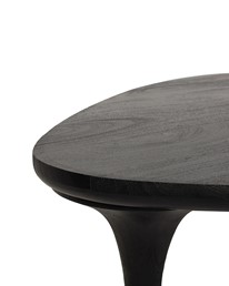 Stolik Kawowy LAMINAR 86x90cm Czarny