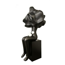 Lampa Podłogowa HUMAN IN THE CLOUDS Czarny