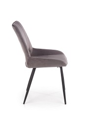 Krzesło K404 Czarny/Popielaty
