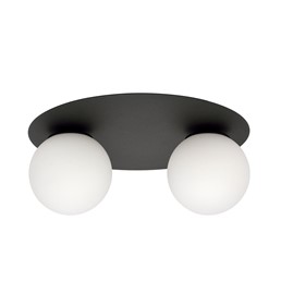 Lampa Sufitowa SOLAR 2 Czarny/Opal