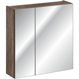 Szafka z Lustrem Santa Fe Oak 84-60-A-2D 17x60x65 Dąb Santa Fe