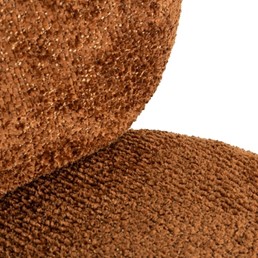 Fotel Obrotowy JACE Pomarańczowy