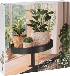 Taca na Parapet 36cm Czarny