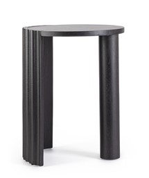 Stolik Kawowy ORISSA Fi50cm Czarny